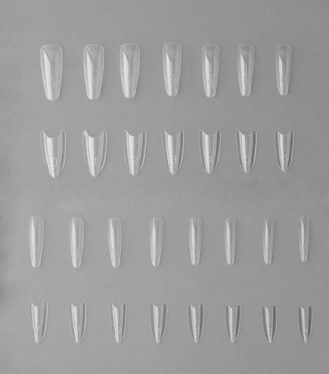 Двойные формы для наращивания DoubleForms миндаль