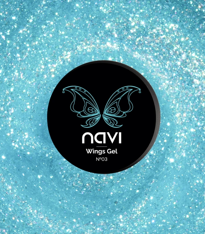 Гель для наращивания и укрепления с шиммером Wings gel 03