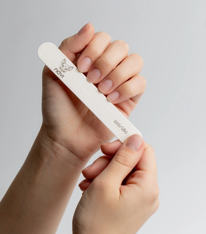 Пилки для маникюра 100/180 набор 15 штук