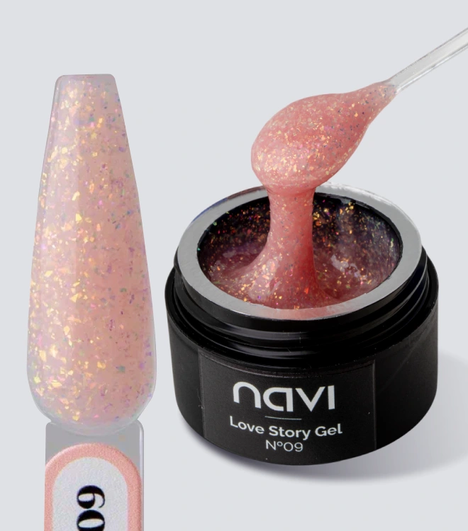 Гель для наращивания и моделирования Love Story Gel 09