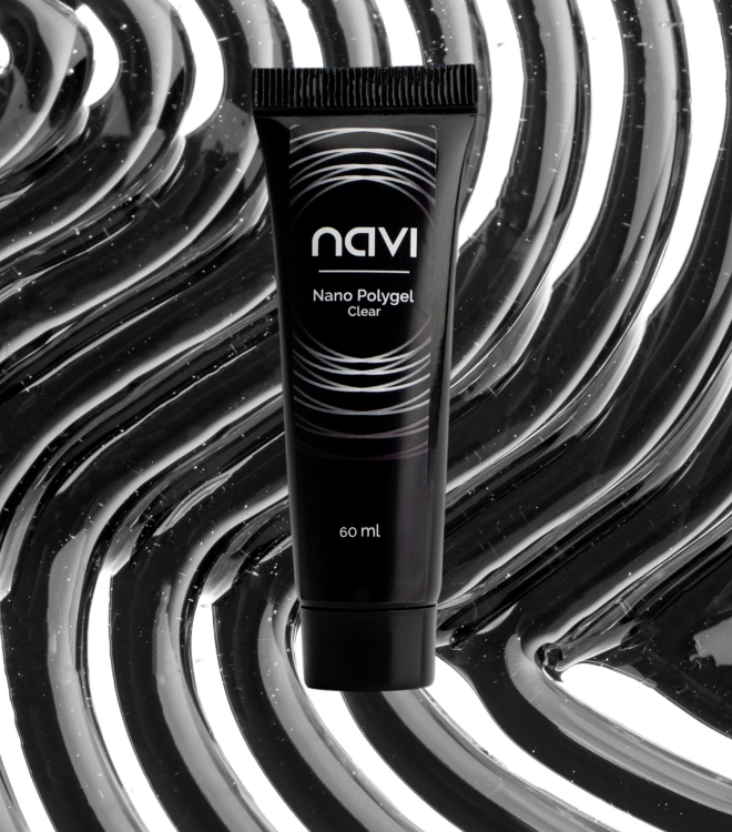 Полигель для наращивания и моделирования Nano Polygel Clear 60 мл