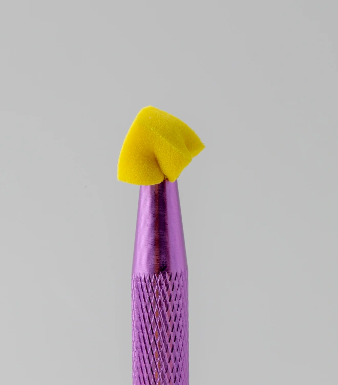 Набор для аэропуффинга с желтыми спонжами