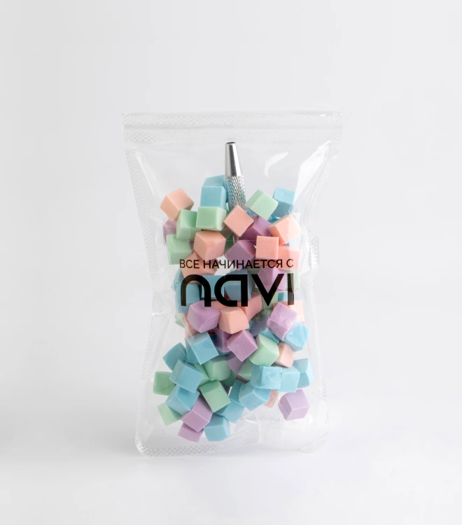 Набор для аэропуффинга с пастельными спонжами