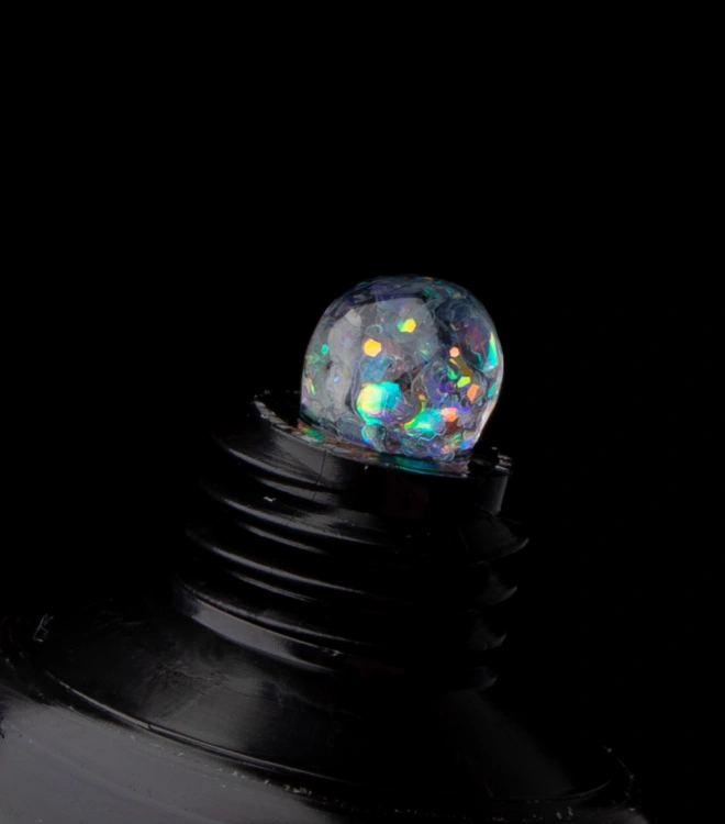 Полигель для наращивания и моделирования Nano Polygel Clear Glitter 15 мл