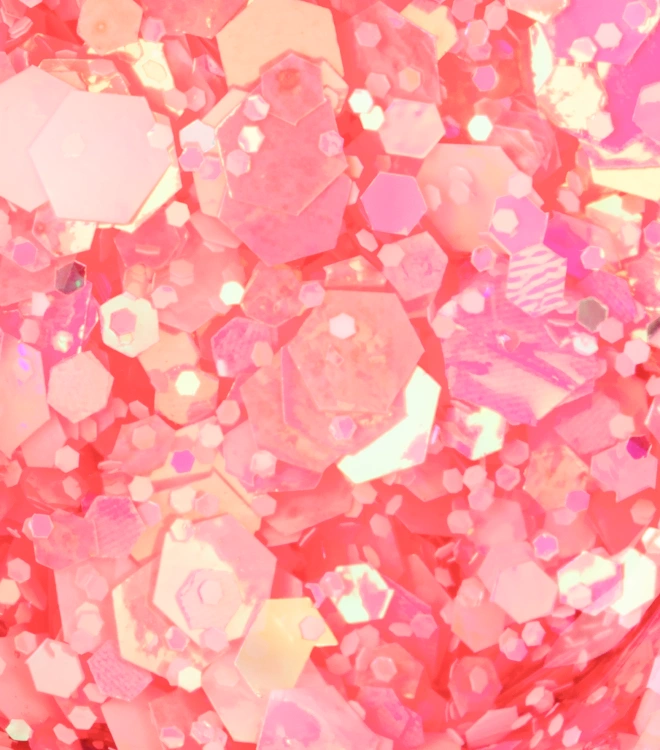 Гель для дизайна с глиттером Bubble tea 06