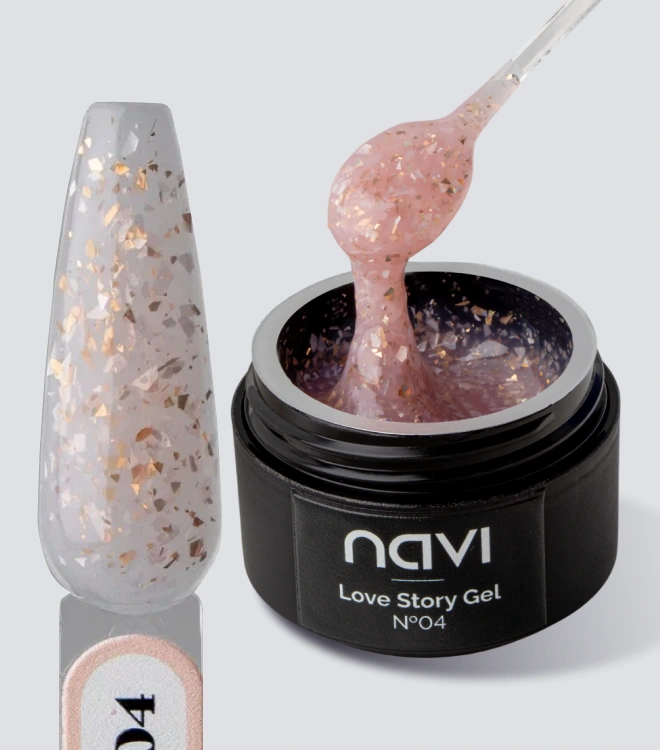 Гель для наращивания и моделирования Love Story Gel 04