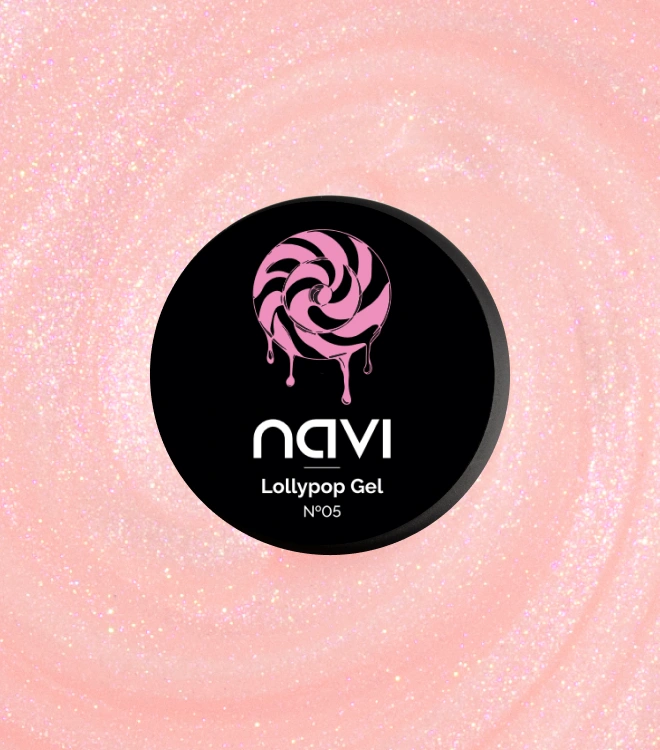 Жемчужный гель с эффектом втирки Lollypop Gel 05