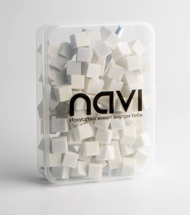 Набор для аэропуффинга с белыми спонжами