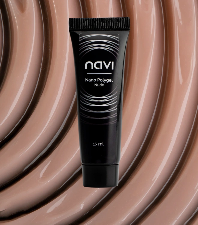 Полигель для наращивания и моделирования Nano Polygel Nude 15 мл