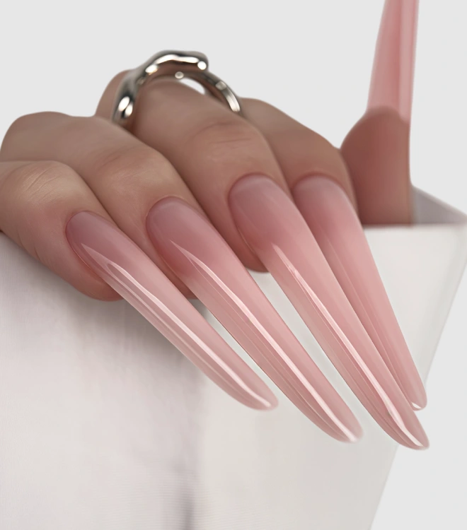Полигель для наращивания и моделирования Nano Polygel Pink 60 мл