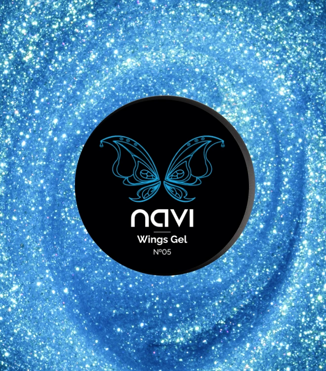 Гель для наращивания и укрепления с шиммером Wings gel 05
