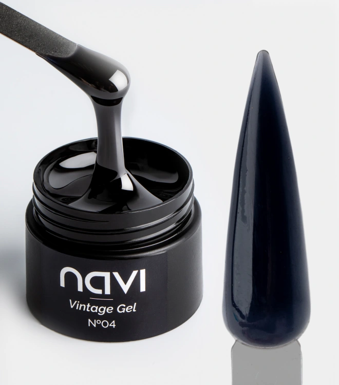 Витражный гель для наращивания и моделирования Vintage Gel 04