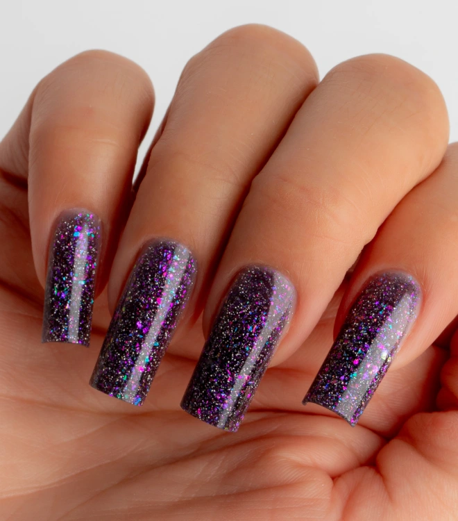 Светоотражающий гель с хлопьями юки Аномалия 03