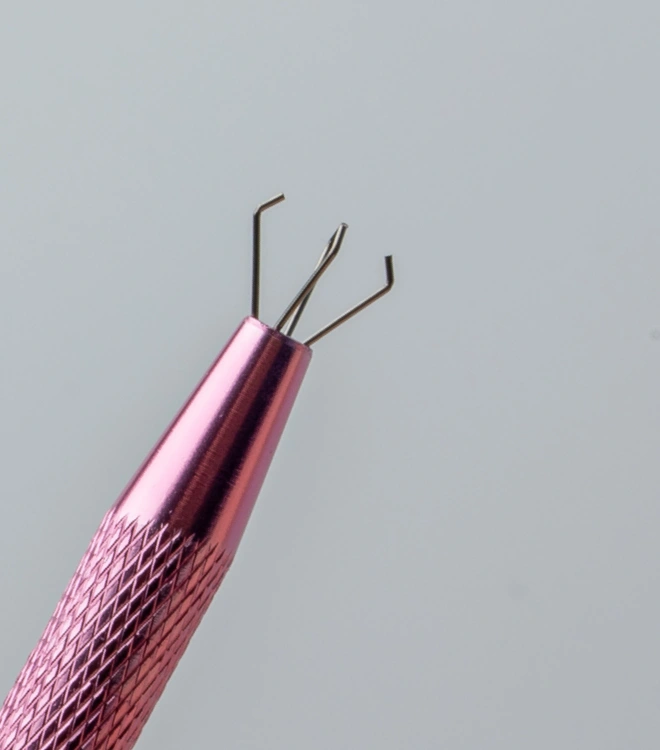 Набор для аэропуффинга с розовыми спонжами