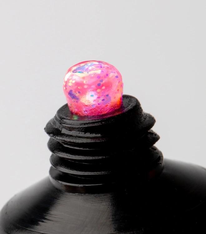 Полигель для наращивания и моделирования Pink Glitter 15 мл