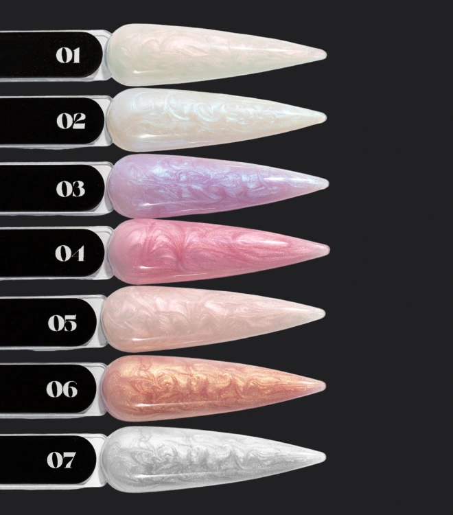 Жемчужный гель с эффектом втирки Lollypop Gel 04