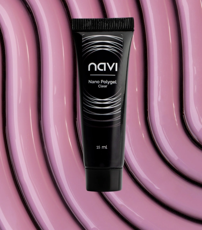 Полигель для наращивания и моделирования Nano Polygel Rose 15 мл