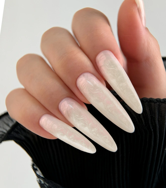 Жемчужный гель с эффектом втирки Lollypop Gel 01