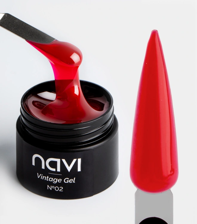 Витражный гель для наращивания и моделирования Vintage Gel 01