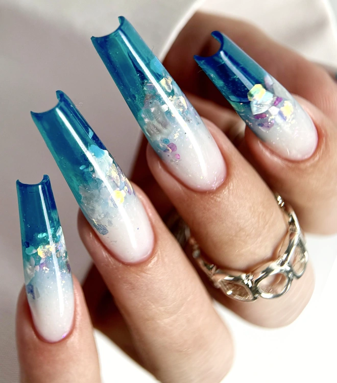 Витражный гель для наращивания и моделирования Vintage Gel 03