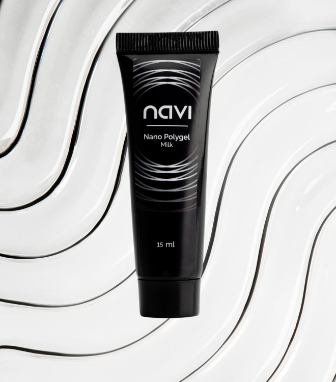 Полигель для наращивания и моделирования Nano Polygel Milk 15 мл