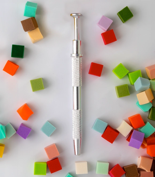 Набор для аэропуффинга с яркими спонжами