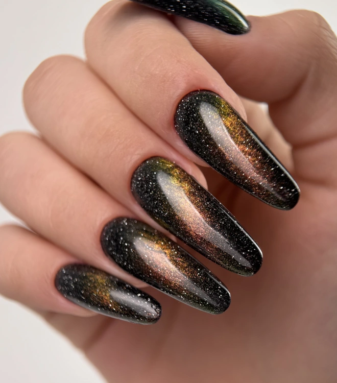 Светоотражающий гель с эффектом кошачьего глаза Звездопад 01