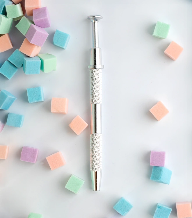 Набор для аэропуффинга с пастельными спонжами