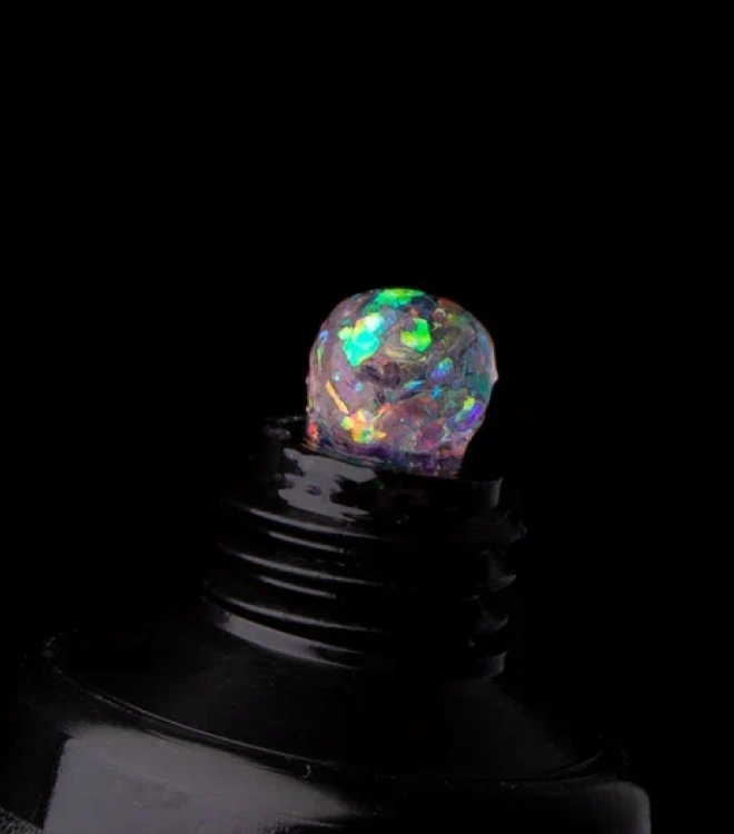 Полигель для наращивания и моделирования Nano Polygel Pink Glitter 15 мл