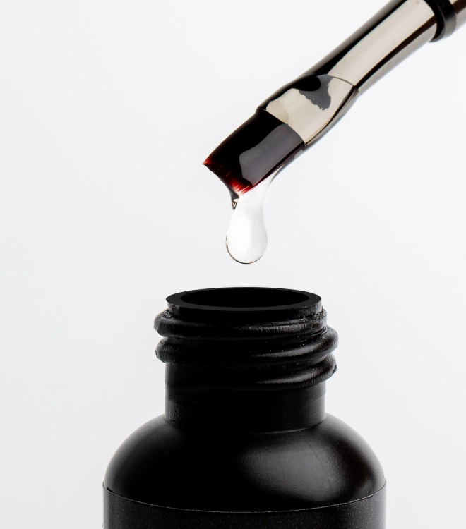 Набор универсальная каучуковая база 30 мл и топ без липкого слоя Blade 30 мл