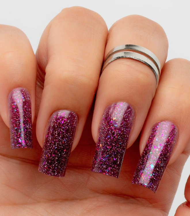 Светоотражающий гель с хлопьями юки Аномалия 04