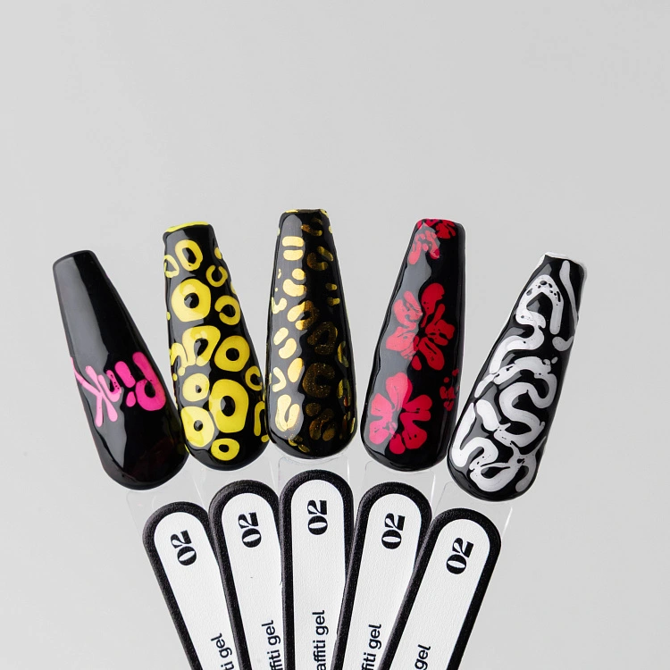 Набор база и гель-краска Graffiti 02