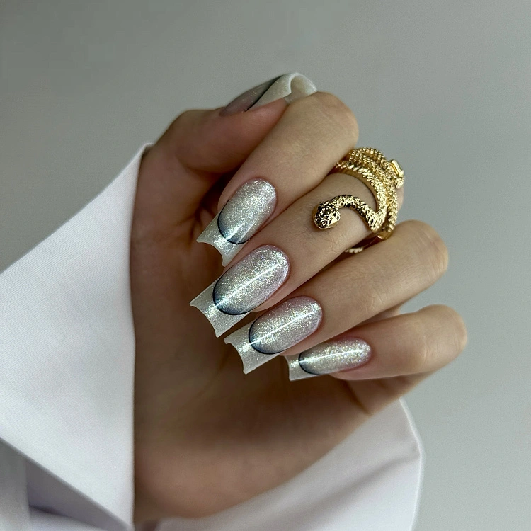 Гель для наращивания и укрепления с шиммером Wings gel 01