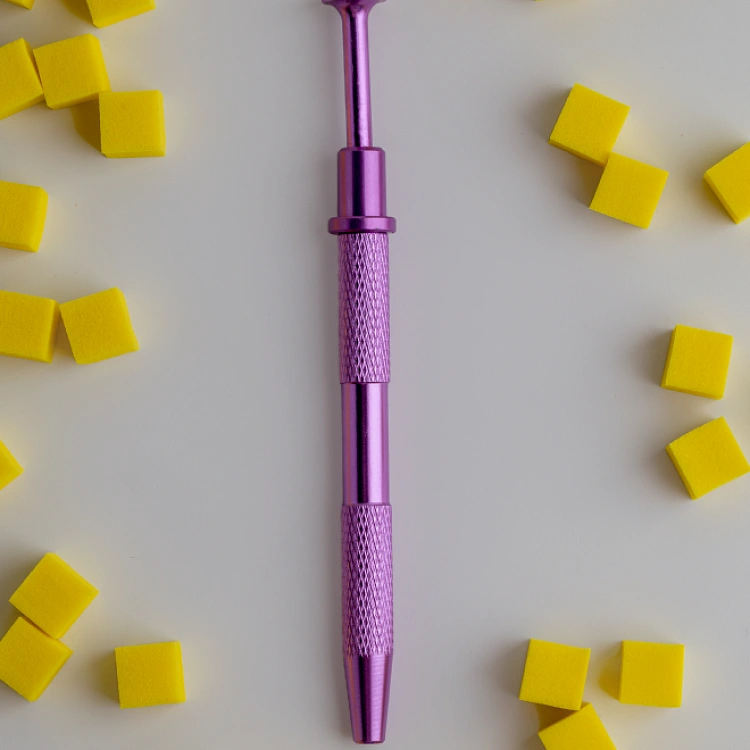 Набор для аэропуффинга с желтыми спонжами